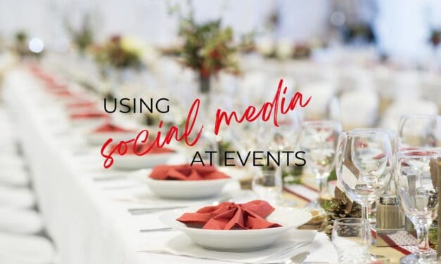 Using Social Media at Events
