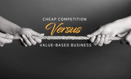 Cheap competition versus value-based business