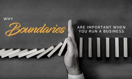 Why Boundaries are Important when you run a business