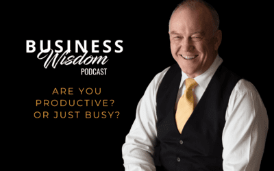 Are you productive? Or just Busy?