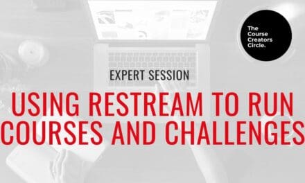 Using Restream to run Courses and Challenges – Replay
