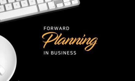 Forward planning in business