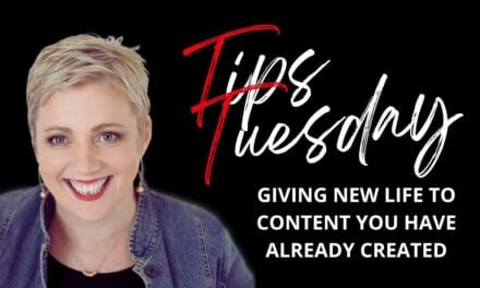 Giving New Life to Content You have Already Created
