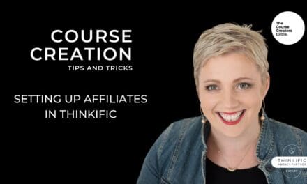 Setting Up Affiliates in Thinkific