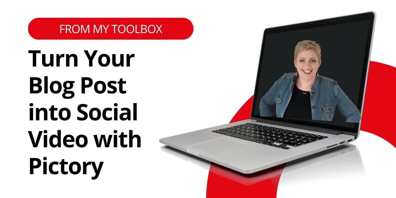Turn Your Blog Post into Social Video with Pictory