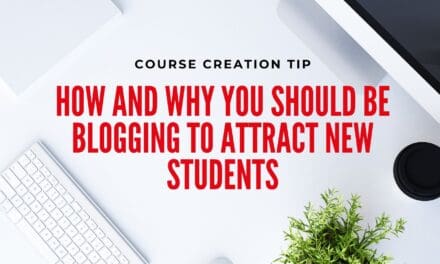 Why and How You Should be Blogging to Attract Students