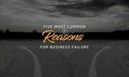 5 Most Common Reason for Business Failure