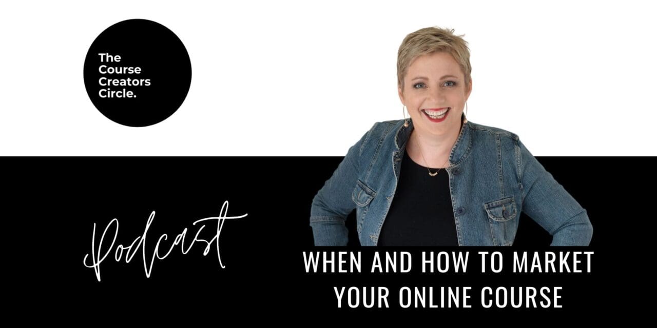 When and How to Market Your Online Course