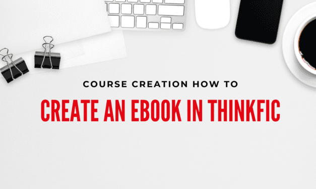 How to Create an eBook in Thinkific