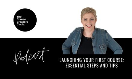 Launching Your First Course: Essential Steps and Tips