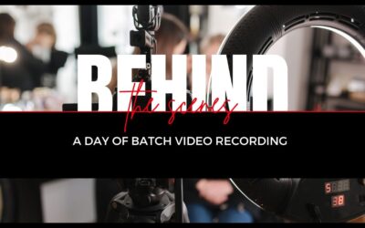 Come Behind the Scenes for a Day of Batch Video Recording