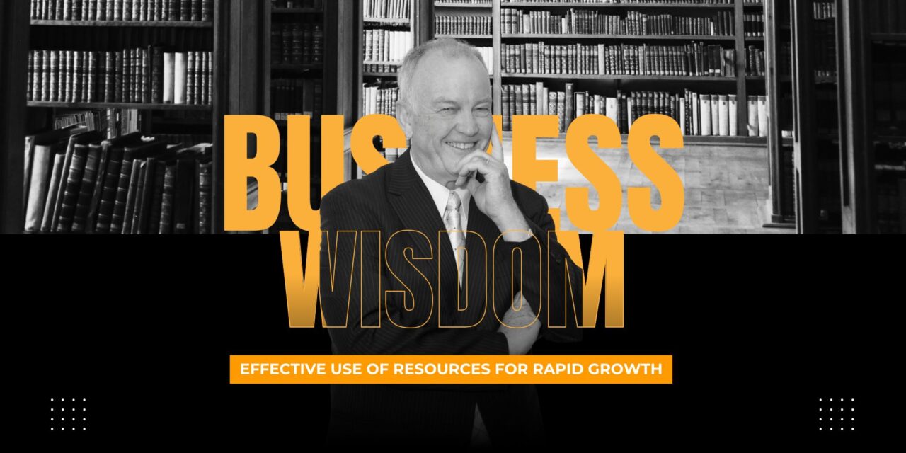 Effective Use of Resources for Rapid Growth