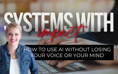 How to Use AI Without Losing Your Voice or Your Mind