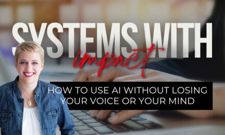 How to Use AI Without Losing Your Voice or Your Mind