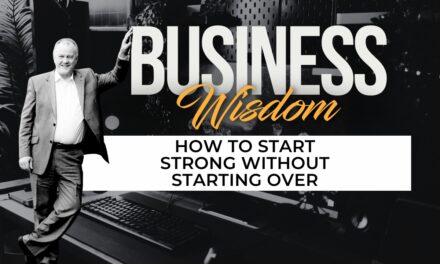 How to Start Strong Without Starting Over
